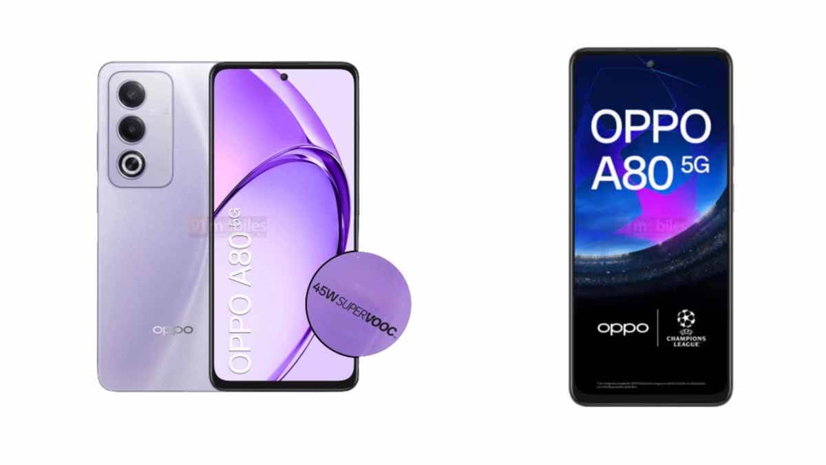 Oppo A80 5G: Feature-Packed Smartphone's Price Leaked Before Launch